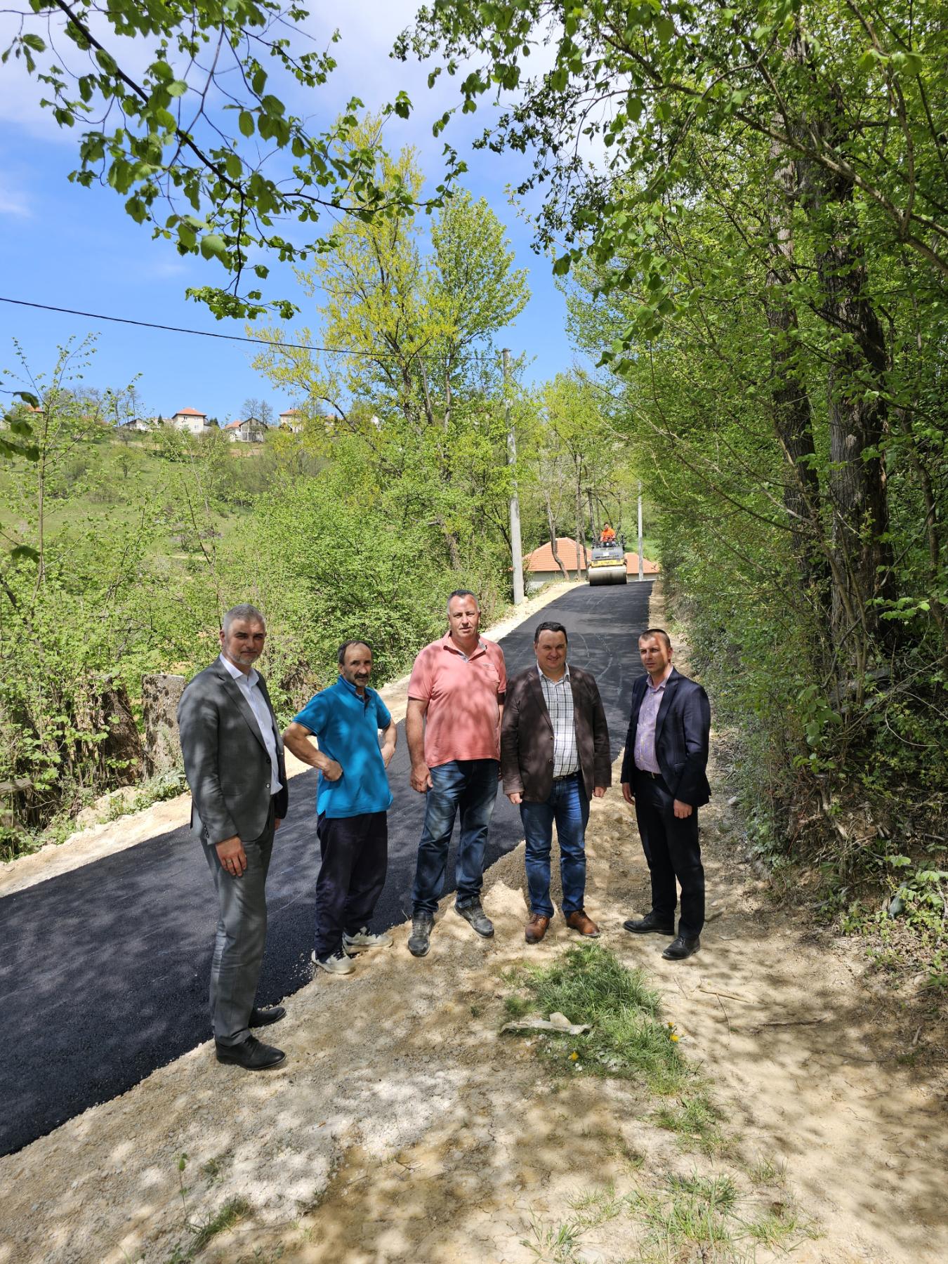 Završen projekat asfaltiranja puta u Mjesnoj Zajednici Preočica