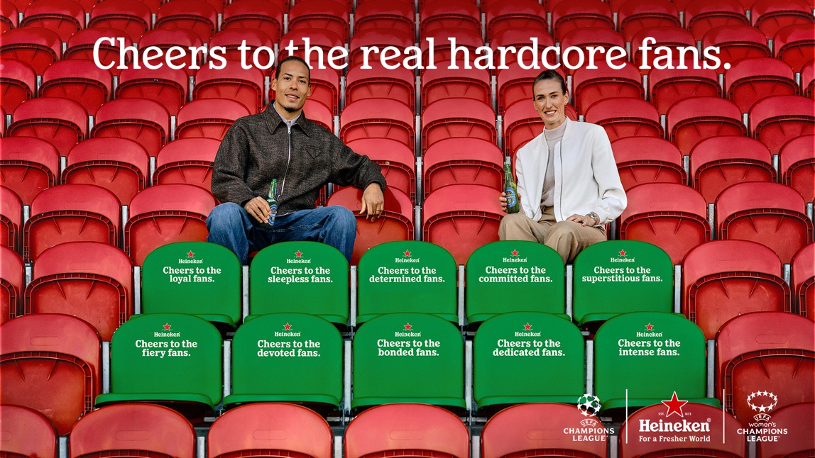 Heineken nazdravlja pravim hardcore navijačima – i to nisu oni koji vam prvo padnu na pamet