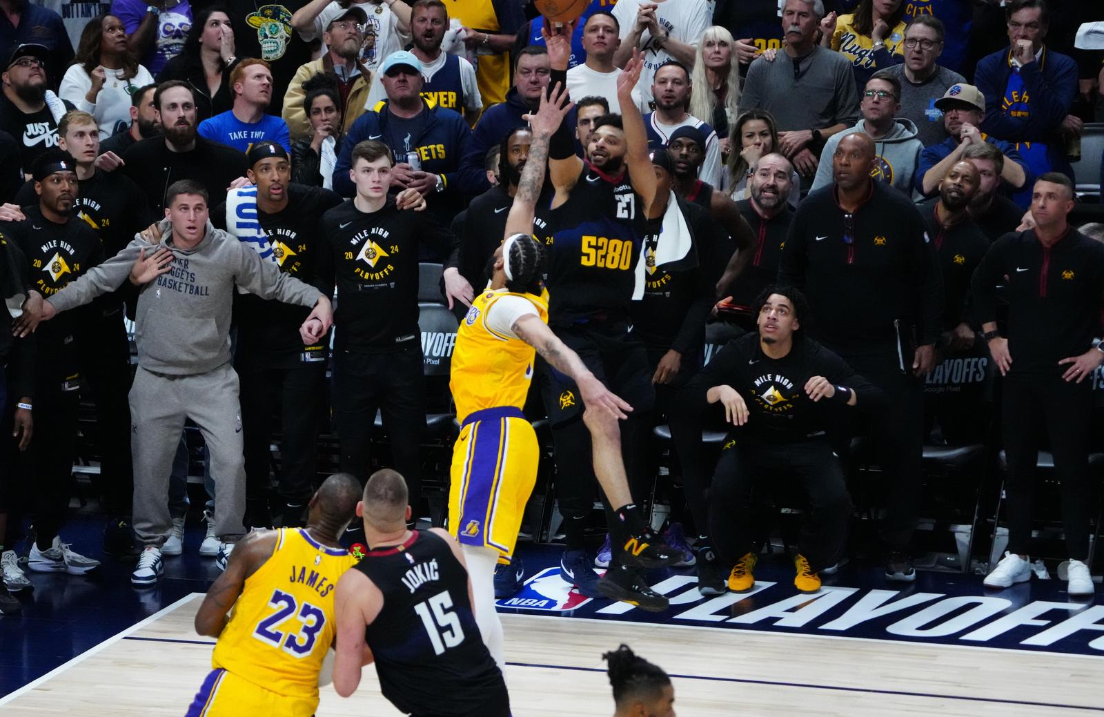 NBA Play-off: Nevjerovatna završnica između Nuggetsa i Lakersa, novi poraz 76ersa i Embiida