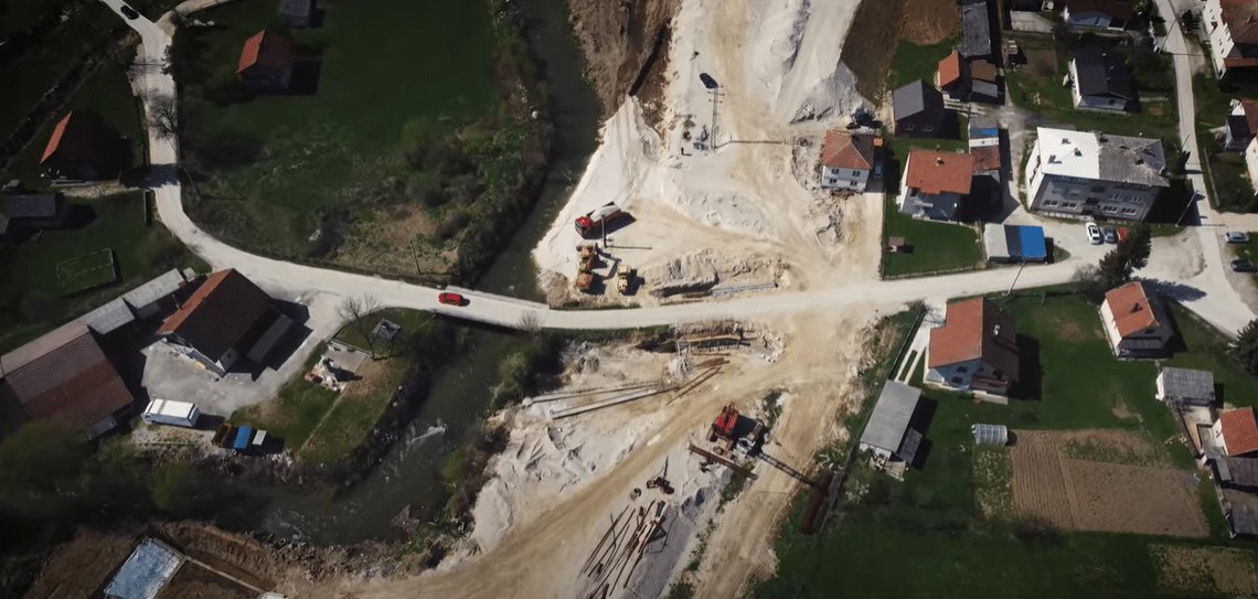 Evo kako izgledaju radovi na izgradnji brze ceste Lašva-Nević Polje (VIDEO)