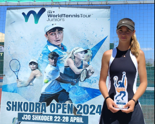 Tea Kovačević osvojila titulu na ITF-u i ušla u TOP 10 juniorki Evrope