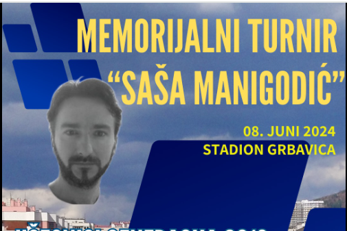 Prvi Memorijalni turnir “Saša Manigodić”: Počast velikom čovjeku i treneru