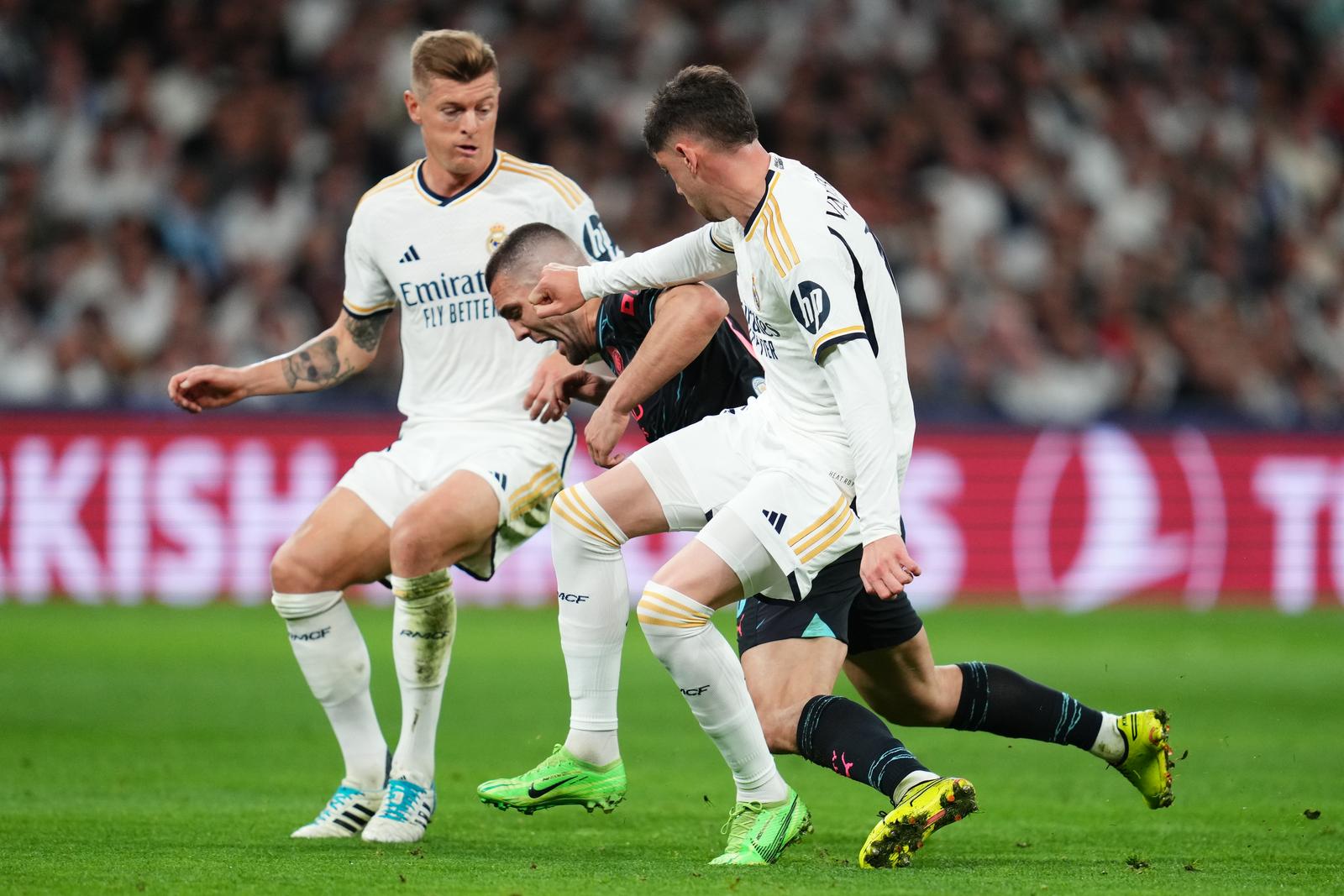 Real Madrid vodi na poluvremenu protiv Manchester Cityja nakon preokreta