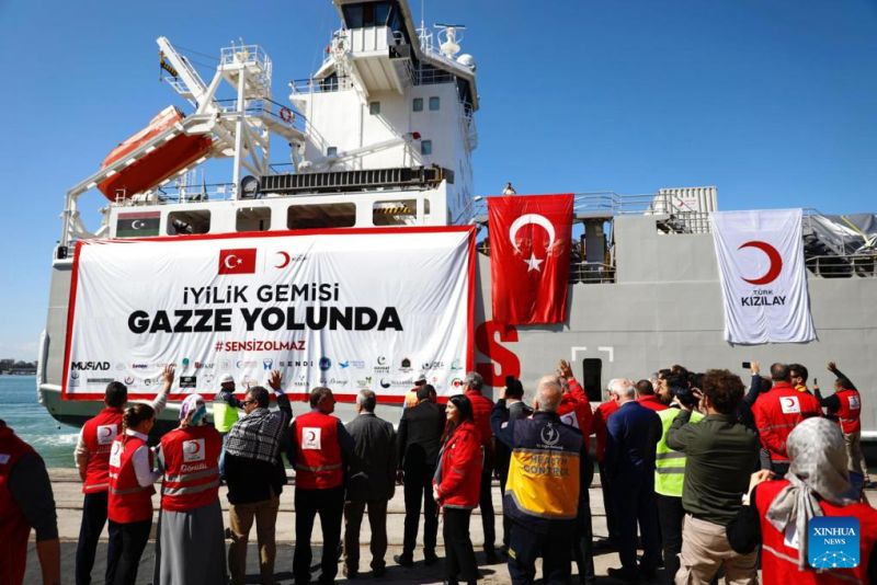Turska brodom poslala još 3.774 tone humanitarne pomoći u Gazu