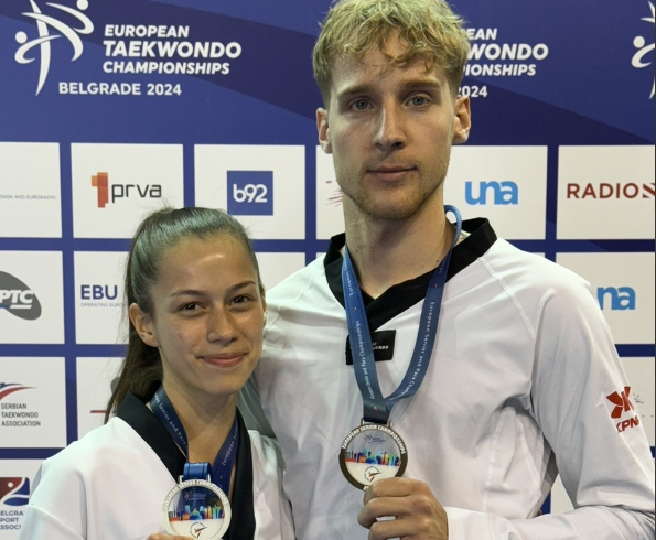 (VIDEO) Džejla Makaš i Nedžad Husić izrazili zahvalnost nakon osvojenih medalja