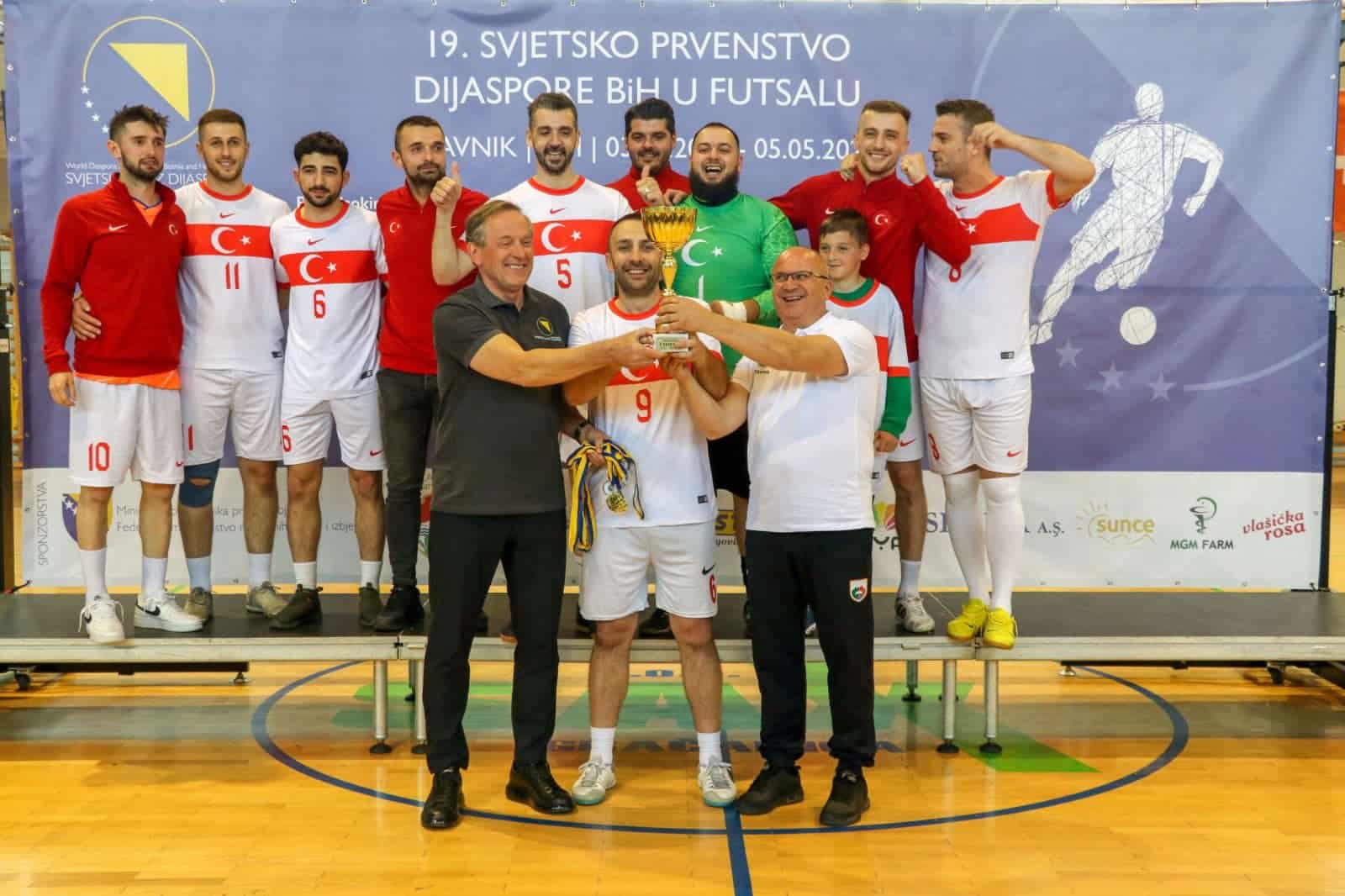 Turska pobjednik 19. Svjetskog prvenstva dijaspore BiH u futsalu