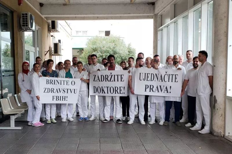 Danas širom FBiH polusatni štrajk doktora i stomatologa