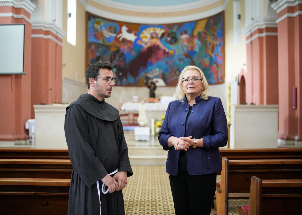 Predsjednica Bradara posjetila Samostan Svetog Franje u Gučoj Gori