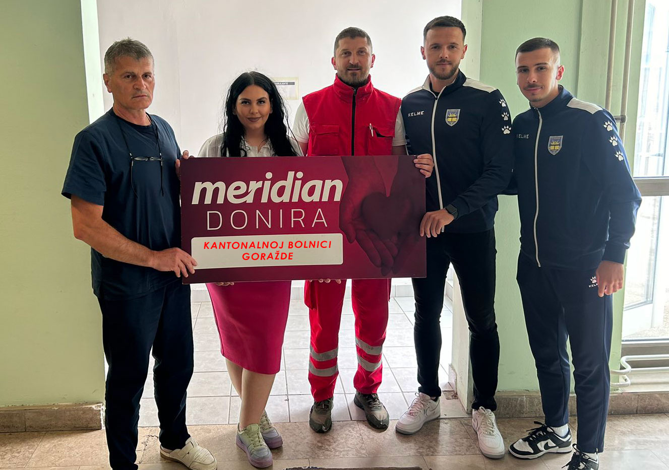 HUMANOST PONOVO NA DJELU: Meridian donirao opremu bolnici u Goraždu
