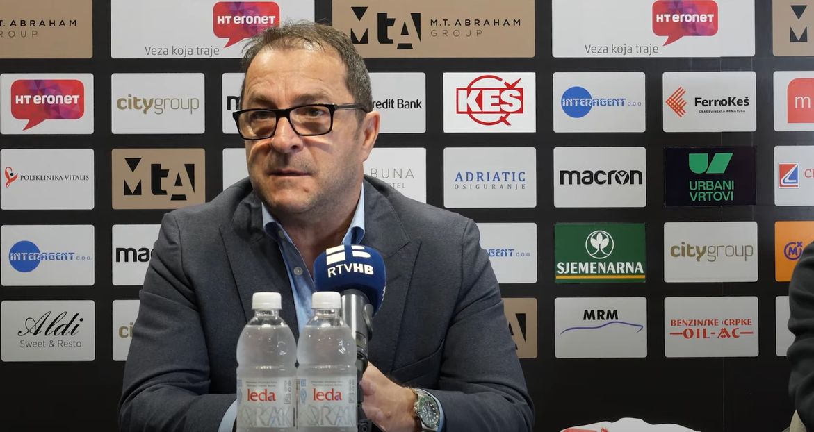 Željko Petrović: Gledali smo meč Širokog Brijega protiv Borca, ali ne bih ništa govorio o toj utakmici