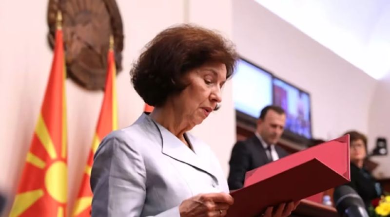 Predsjednica Sjeverne Makedonije odbila izgovoriti ime države