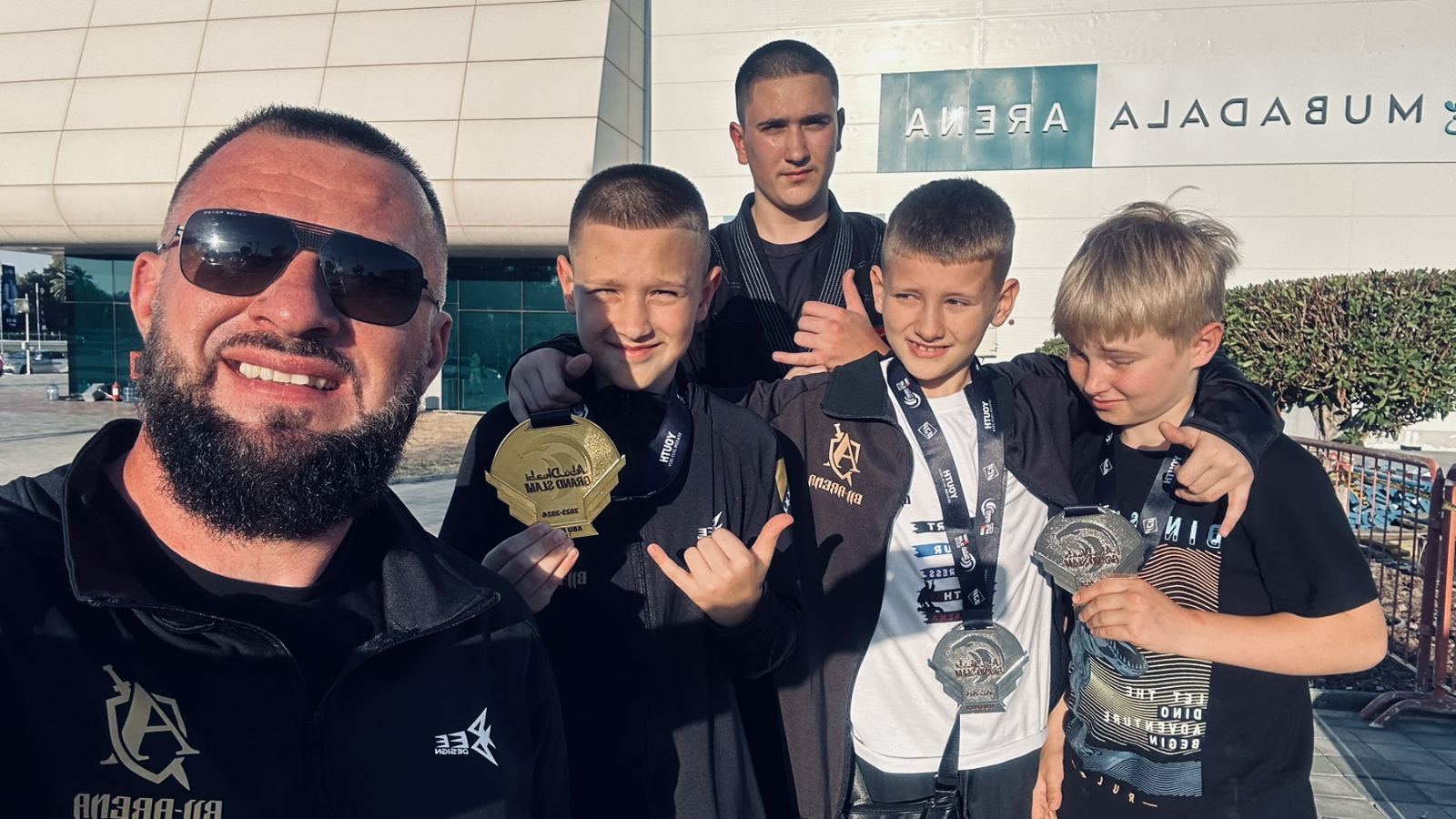 Članovi BJJ Arene na prestižnom turniru u Abu Dhabiju osvojili četiri medalje