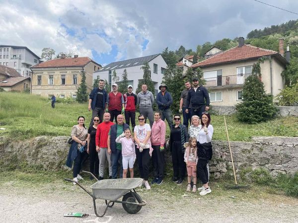 “Sedmica društvene odgovornosti” u općini Travnik: Mještani učestvovali u čišćenju MZ Centar