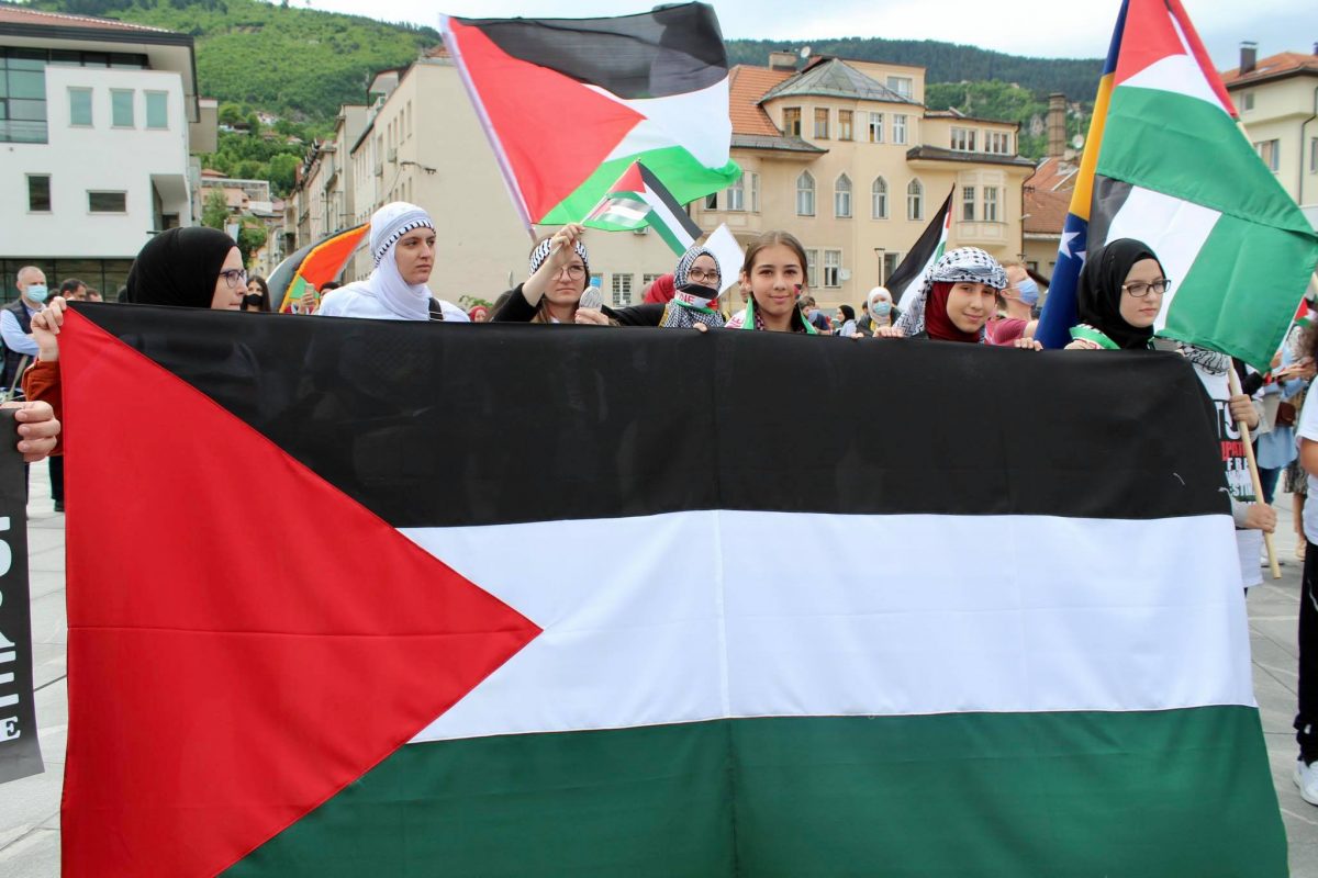Danas u Zenici mirna šetnja za Palestinu “Zenico ustani, Gaza jeca!”