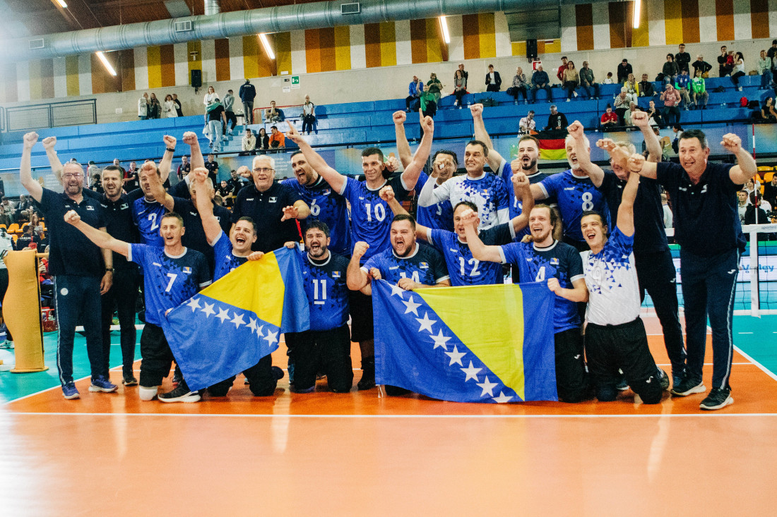 Reprezentacija BiH u sjedećoj odbojci plasirala se u polufinale