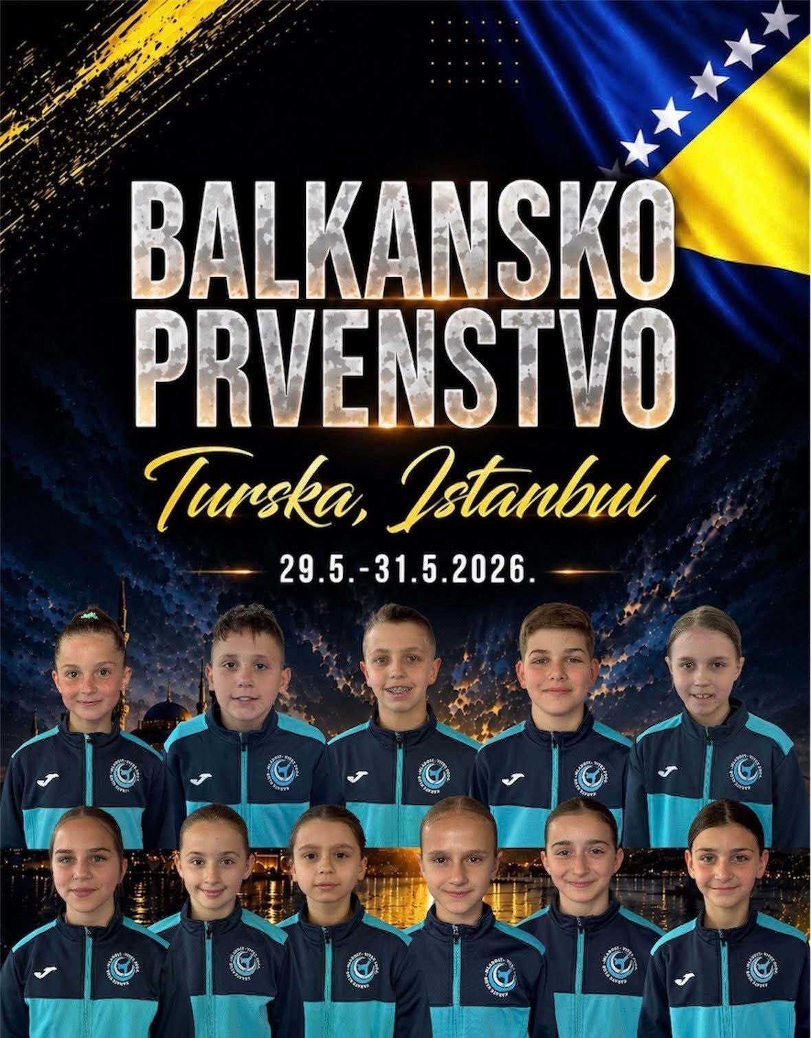 Karate klub “Mladost” šalje 11 reprezentativaca BiH na Balkansko prvenstvo u Istanbul