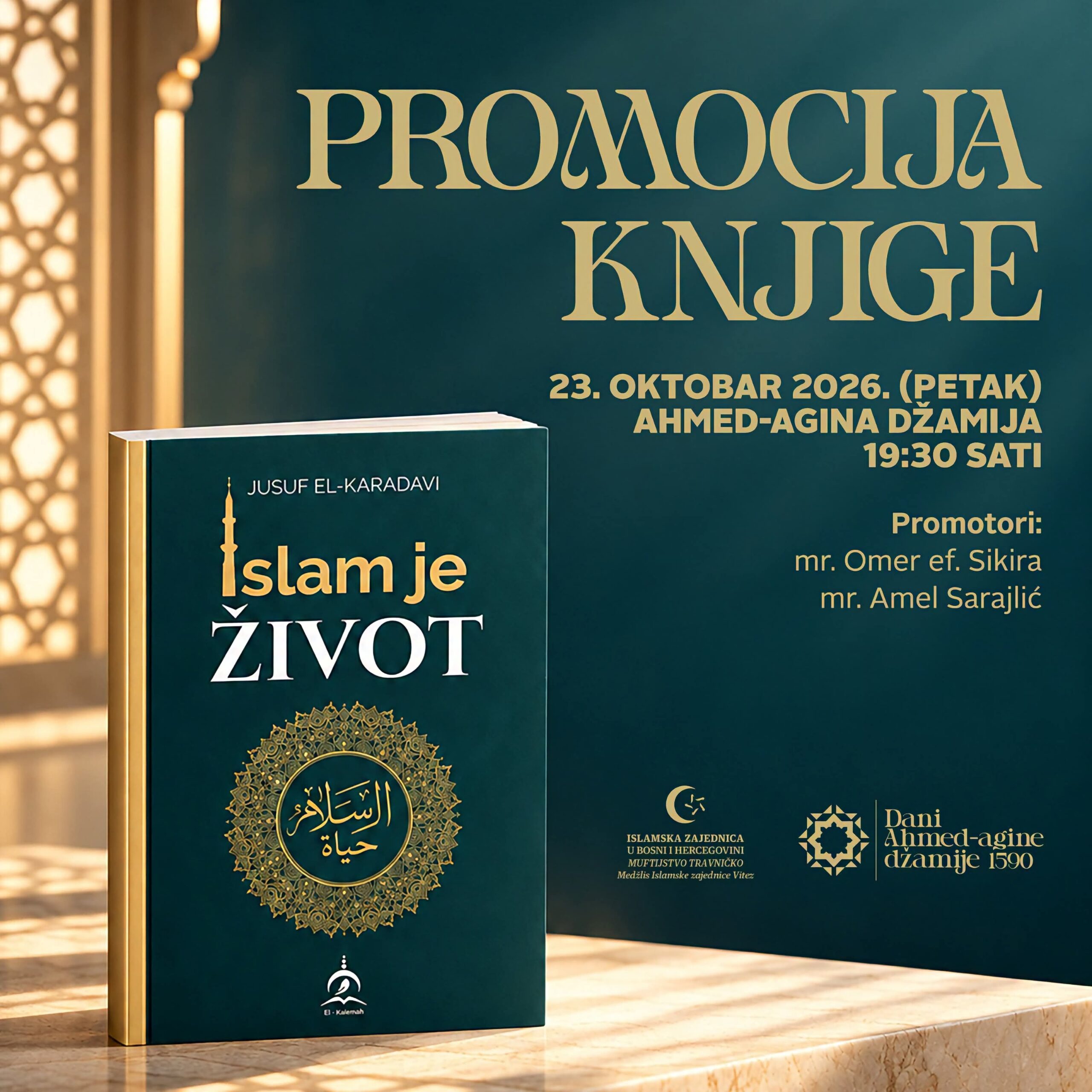 📚 PROMOCIJA KNJIGE „ISLAM JE ŽIVOT“ U VITEZU